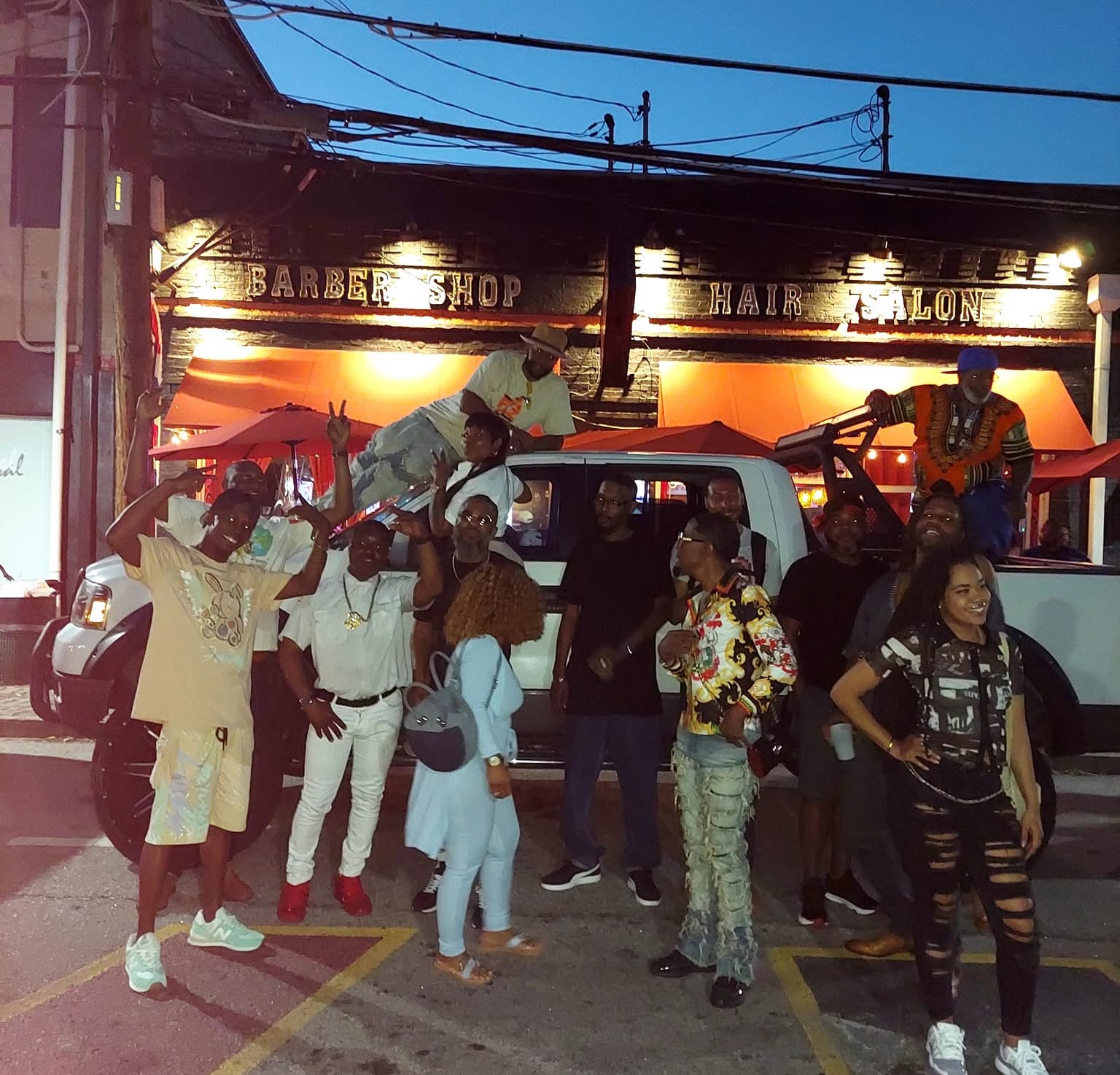 Flavaz Styling Team community event in Lithonia, GA
