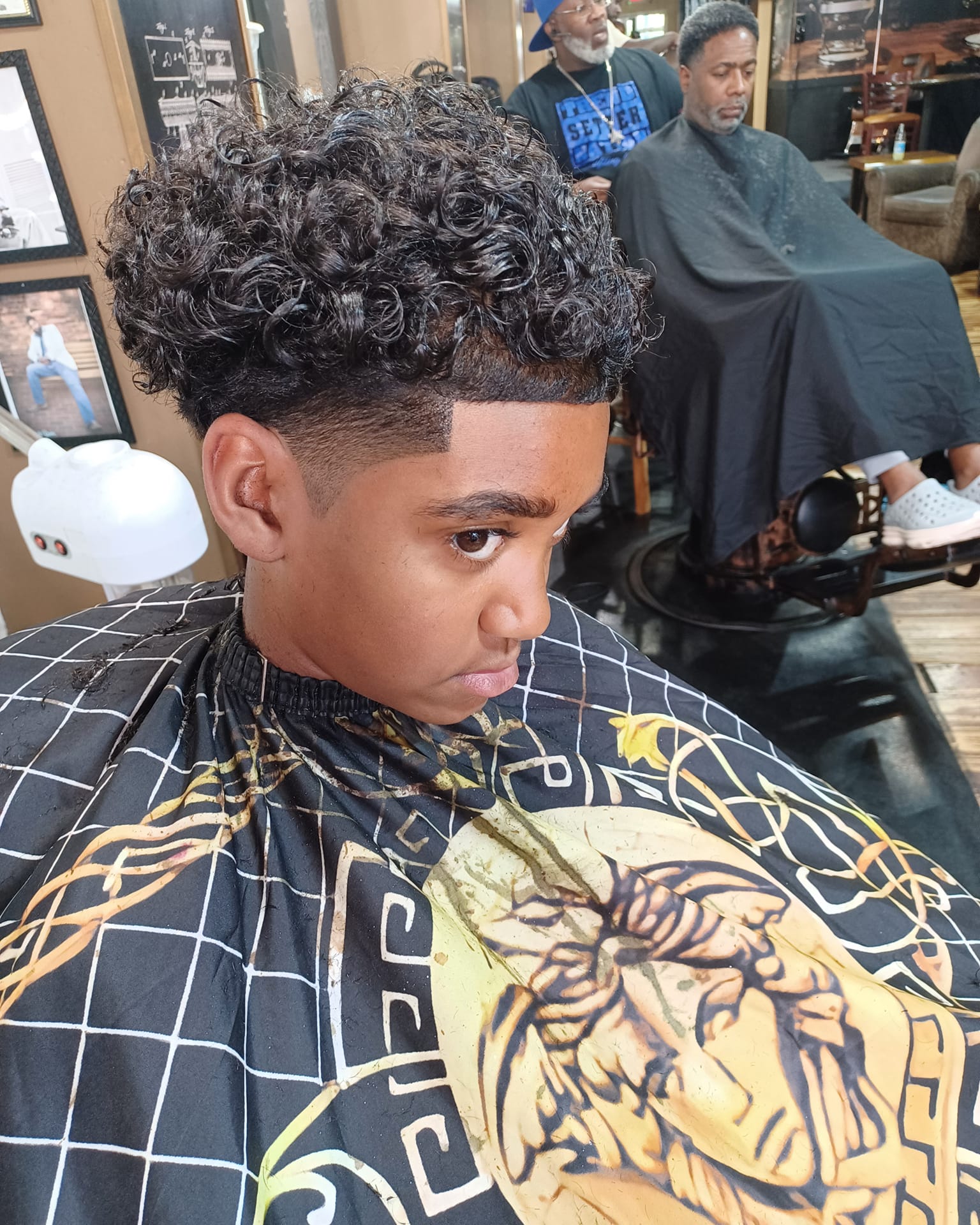 Haircut by the barbers at Flavaz Styling Team in Lithonia, GA