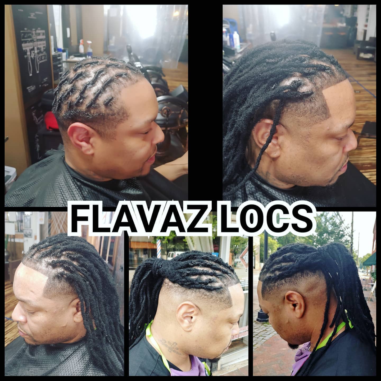Haircut by the barbers at Flavaz Styling Team in Lithonia, GA