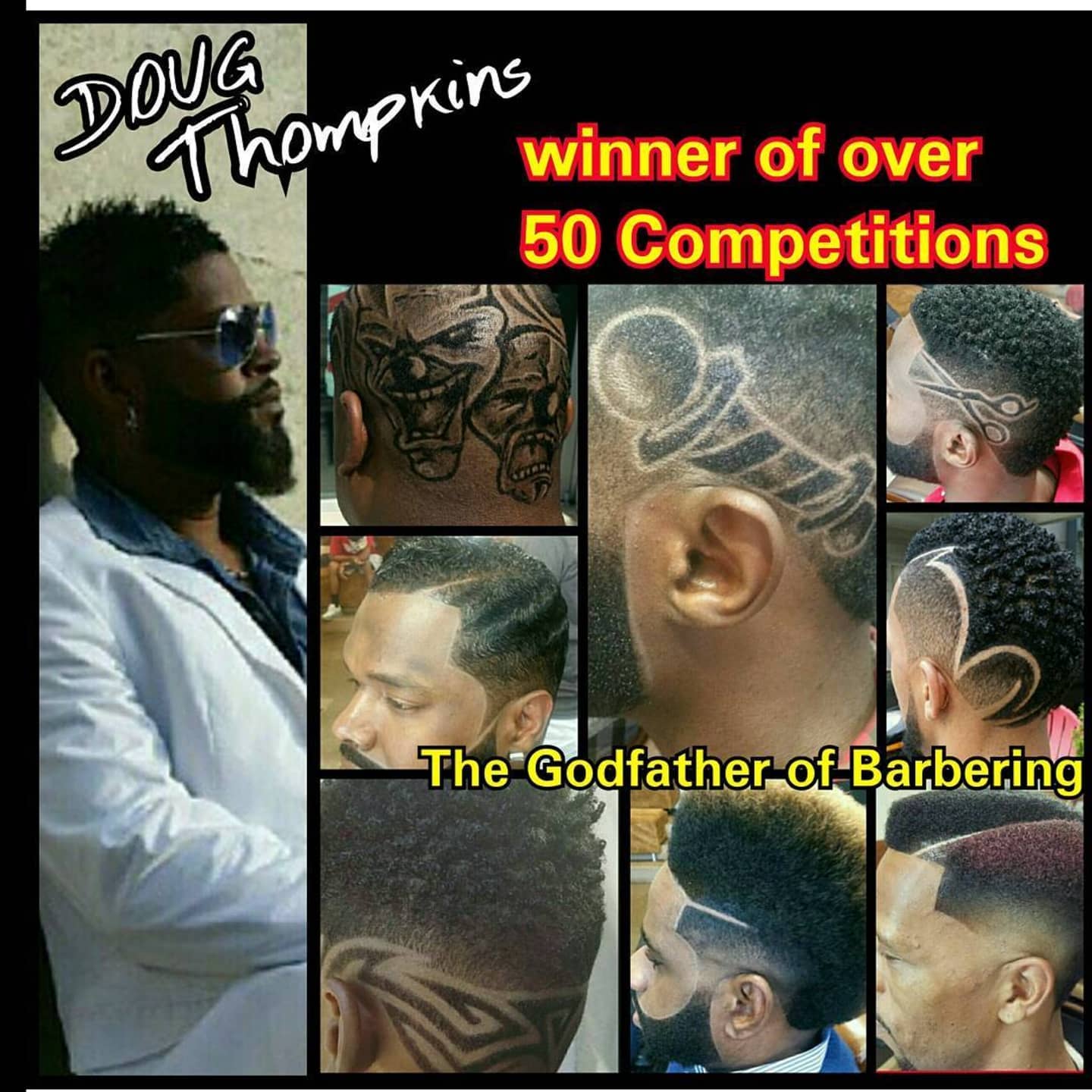 Doug Thompkins, owner and master stylist at Flavaz Styling Team